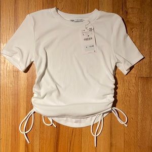 White Zara Top